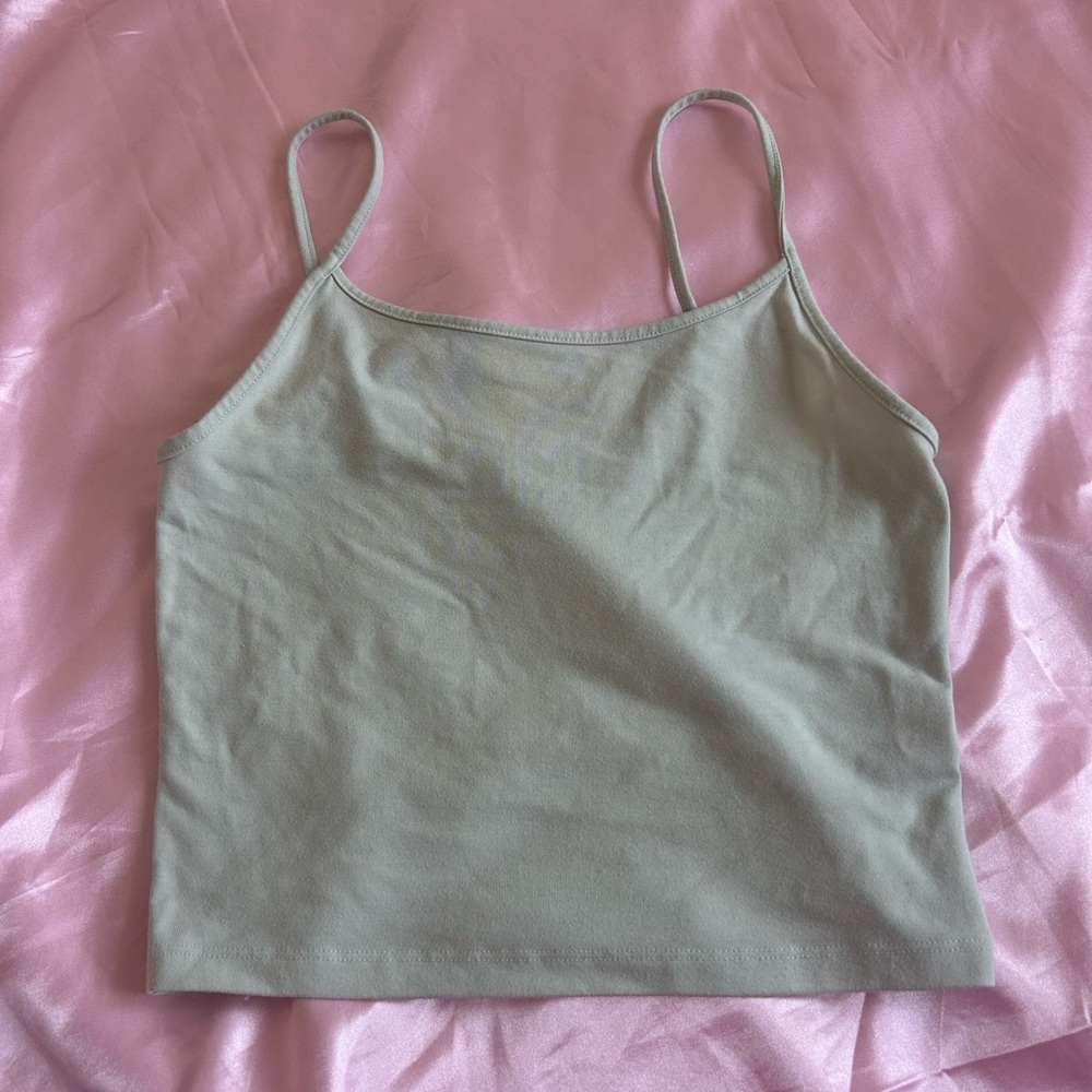 American Eagle Outfitters Sage Green Camisole